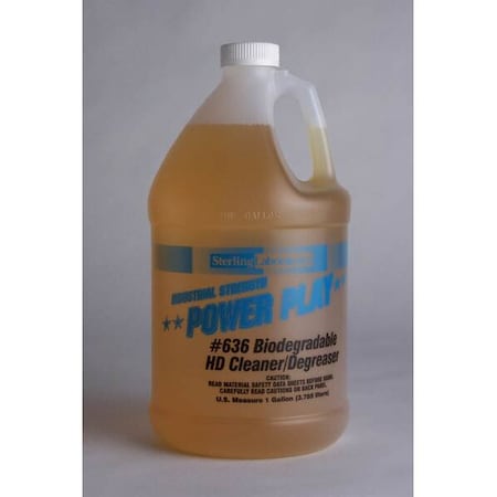 Hti Power Play Biodegradeable, Heavy Duty Degreaser, 55 Gallon 636-55